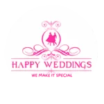 Happy weddings logo
